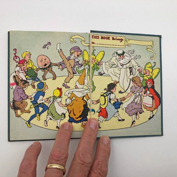 Peter Rabbit And The Little Boy Wee Books Linda Stevens Almond Illustrated 1935 - Picture 10 of 10